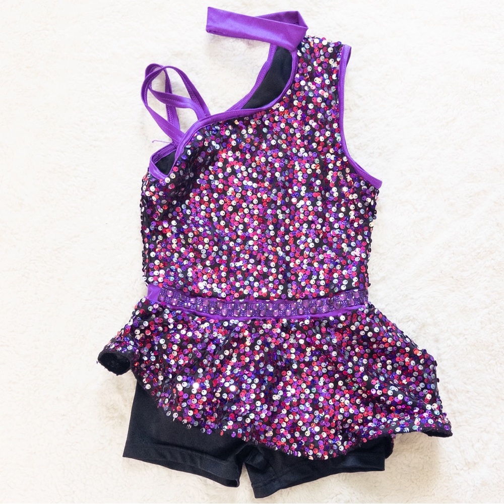 Sparkling Purple Kids Costume